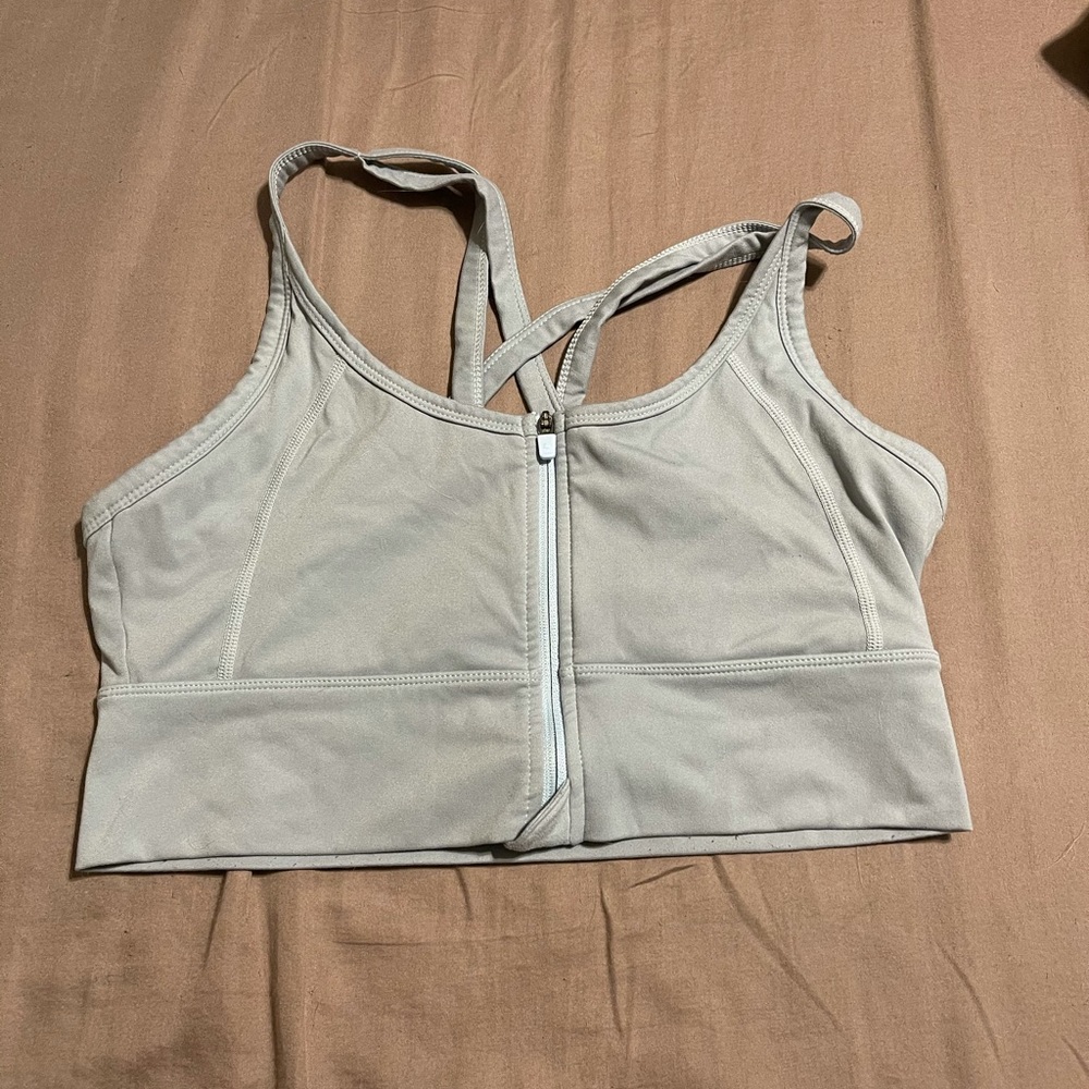 Balance Athletica zip bra